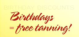Visit us on your Birthday!